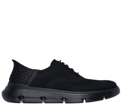 Pantofi sport, barbati SKECHERS GARZA PAMA SLIP-INS 205303-BBK negru, textil